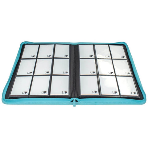 ULTRA PRO Binder - Vivid 9-Pocket Zippered Pro-Binder: Light Blue
