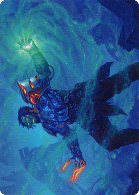 Mishra, Claimed by Gix Art Card (ASBRO-037) - The Brothers' War Art Series (Borderless)