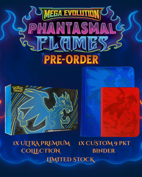 1X ULTRA PREMIUM COLLECTION & 1X 9 PKT CUSTOM BINDER