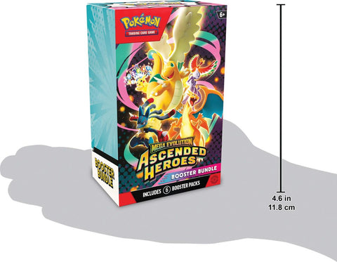 Pokémon TCG: Mega Evolution— Ascended Heroes Booster Bundle