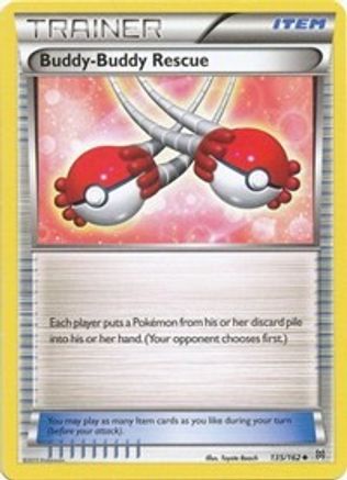 Buddy-Buddy Rescue 135/162  XY  BREAKthrough - Uncommon