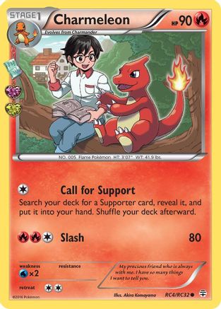 Charmeleon RC4/RC32  Generations Radiant Collection - Common