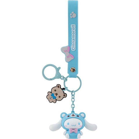 HELLO KITTY - Keychain w/hand strap - Animals (Window Box)