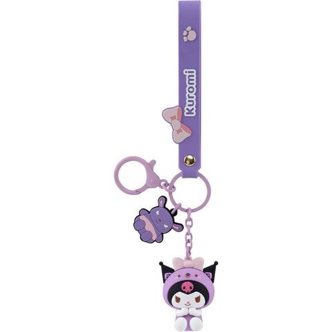 HELLO KITTY - Keychain w/hand strap - Animals (Window Box)