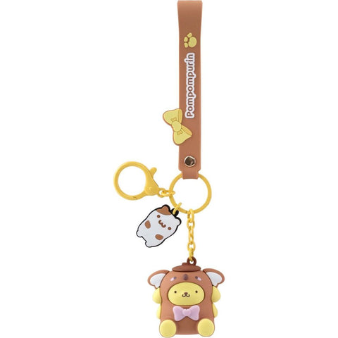 HELLO KITTY - Keychain w/hand strap - Animals (Window Box)