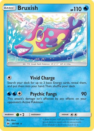 Bruxish 048/149  SM Base Set - Rare