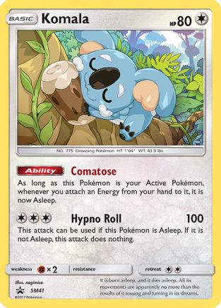 Komala SM41  - Holofoil SM Promos - Promo