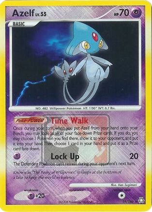 Azelf 019/146  - Reverse Holofoil League & Championship Cards - Promo