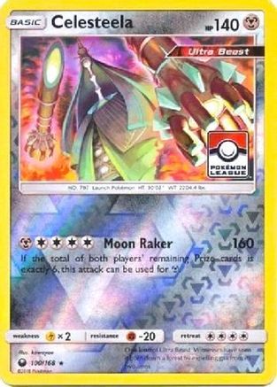 Celesteela 100/168  - Reverse Holofoil League & Championship Cards - Promo