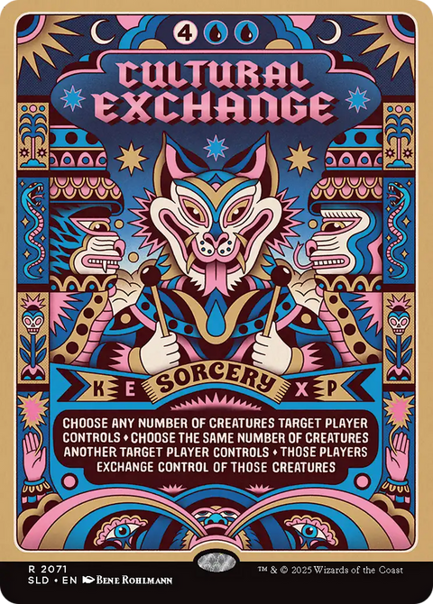 Cultural Exchange (SLD-2071) - Secret Lair Drop (Borderless)