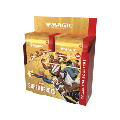 Magic the Gathering Marvel Super Heroes Collector Boosters (12 Boosters Per Display)