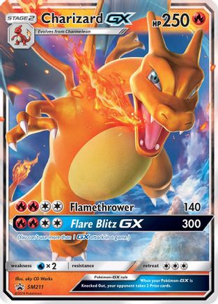 Charizard GX SM211  - Holofoil SM Promos - Promo