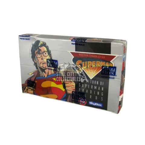 1993 Skybox The Return of Superman Trading Card Box