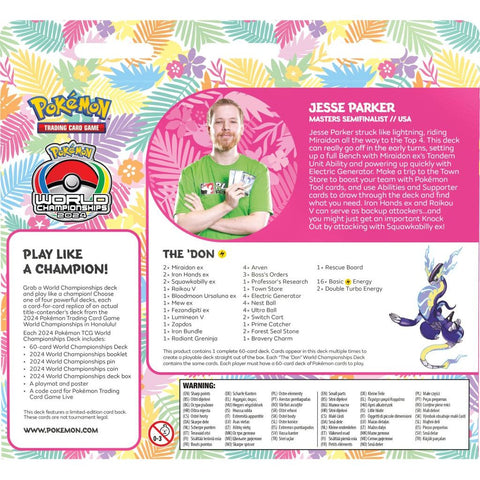2024 Pokémon TCG World Championships Deck