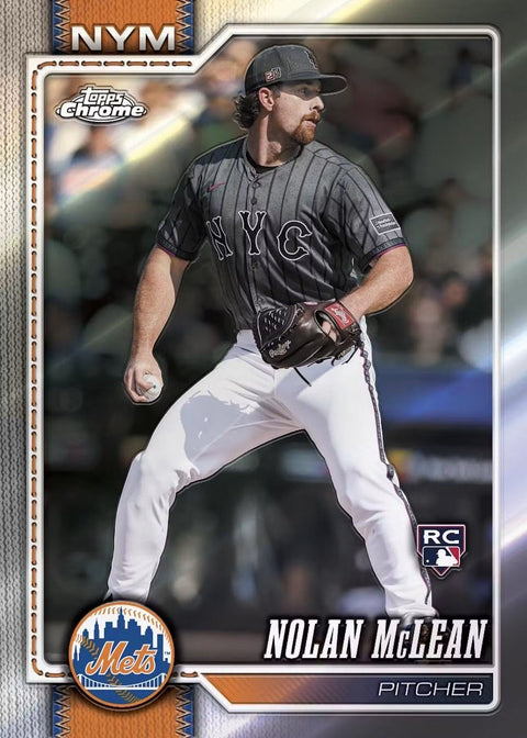 2026 Topps Chrome MLB Baseball Mega Box
