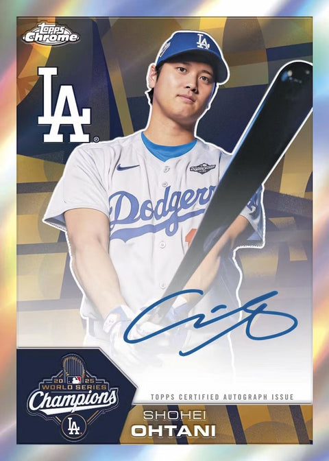 2026 Topps Chrome MLB Baseball Mega Box