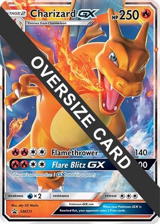 Charizard GX SM211  - Holofoil Jumbo Cards - Promo