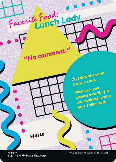 Anje Falkenrath // Anje Falkenrath (SLD-1874) - Secret Lair Drop (Borderless)