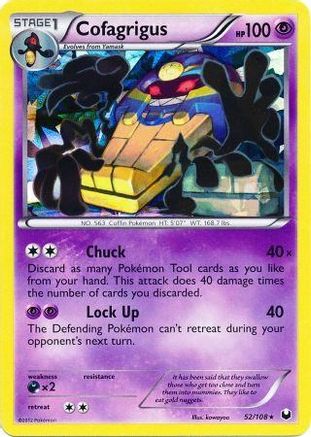 Cofagrigus 052/108  - Holofoil Deck Exclusives - Rare