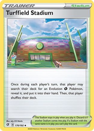 Turffield Stadium 170/192  SWSH02 Rebel Clash - Uncommon