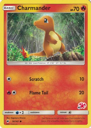 Charmander 018/147  Battle Academy - Common