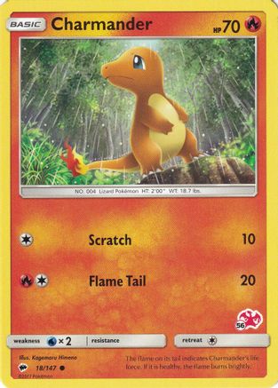 Charmander 018/147  Battle Academy - Promo