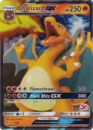 Charizard GX 009/68  - Holofoil Battle Academy - Promo