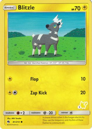 Blitzle 081/214  Battle Academy - Promo