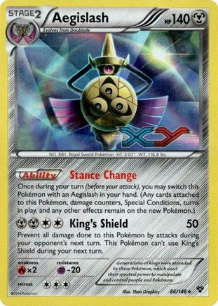 Aegislash 086/146  - Holofoil XY Promos - Promo
