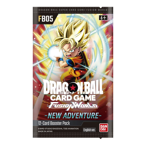 Dragon Ball Super Card Game: Fusion World – Booster Display: New Adventure [FB05]