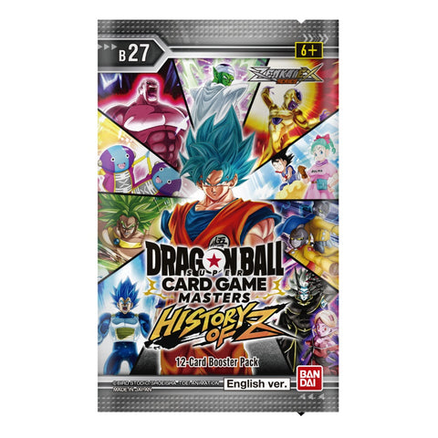 Dragon Ball Super Card Game: Masters – Booster Display: History of Z [B27]