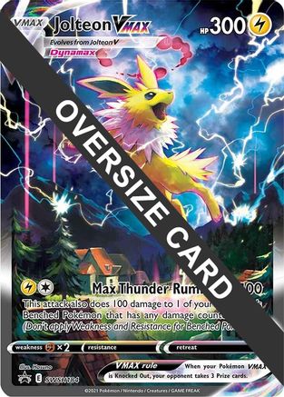 Jolteon VMAX SWSH184  - Holofoil Jumbo Cards - Promo