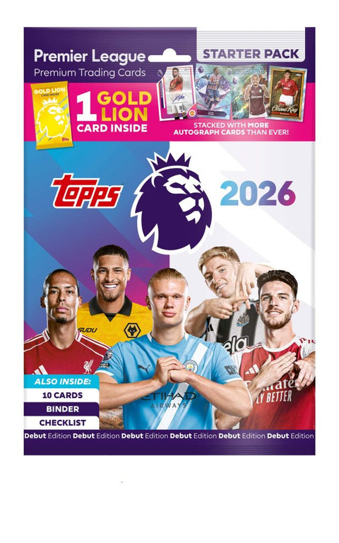 Topps Premier League 2026 - Starter Pack