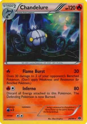 Chandelure 020/99  - Holofoil Blister Exclusives - Promo