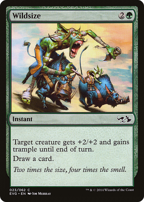 Wildsize (DD3-023) - Duel Decks Anthology: Elves vs. Goblins