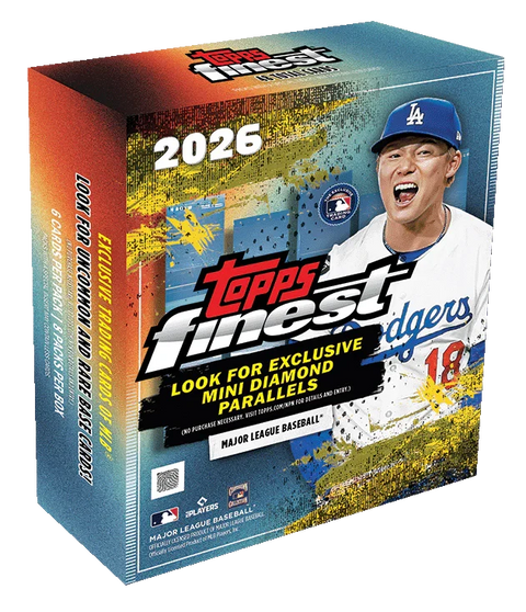 2026 Topps Finest Baseball Mega Box