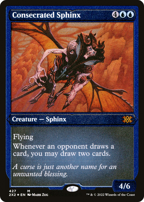 Consecrated Sphinx (2X2-427) - Double Masters 2022 Foil