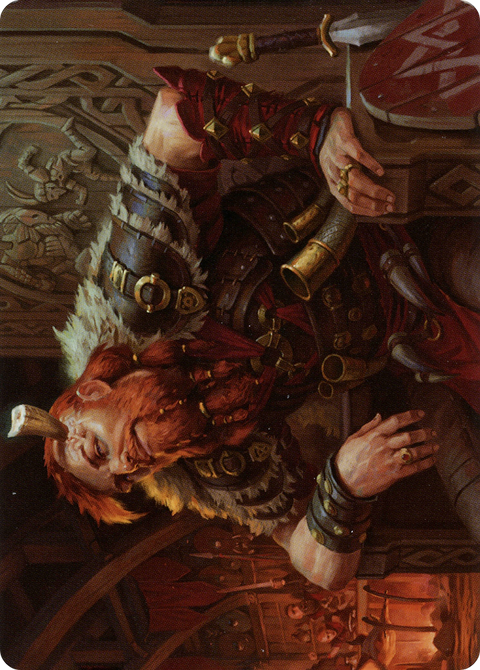 Arni Brokenbrow // Arni Brokenbrow (ASKHM-030) - Art Series: Kaldheim (Borderless) Foil