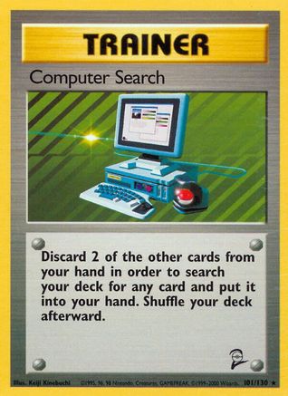 Computer Search 101/130  Base Set 2 - Rare