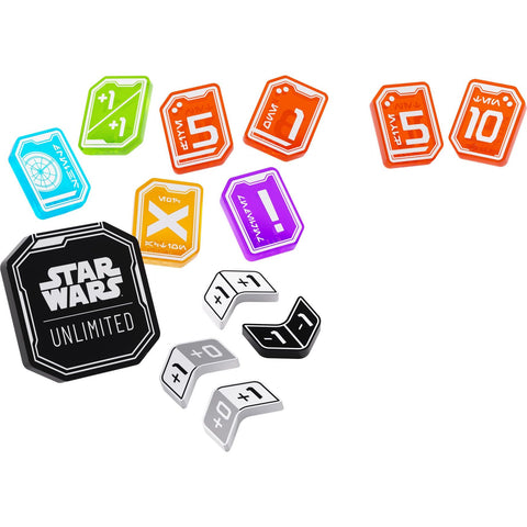 Gamegenic Star Wars Unlimited Acrylic Tokens PRO