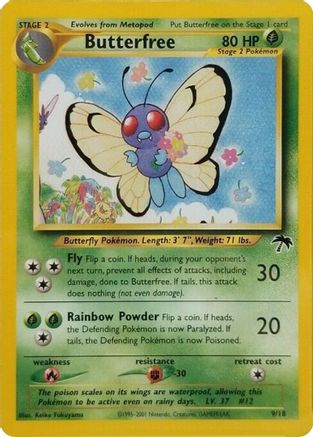Butterfree 009/18  Southern Islands - Promo