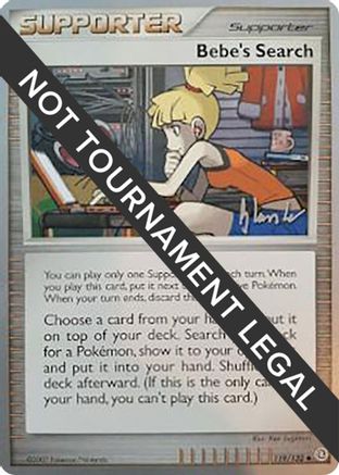 Bebe's Search - 2008 (Dylan Lefavour) 119  World Championship Decks - Uncommon