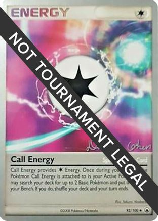 Call Energy - 2009 (David Cohen) 092  World Championship Decks - Uncommon