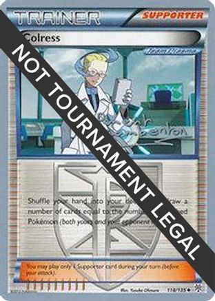 Colress - 2013 (Clement Lamberton) 118  World Championship Decks - Uncommon