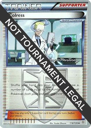 Colress - 2015 (Patrick Martinez) 118  World Championship Decks - Uncommon