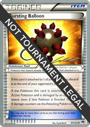 Bursting Balloon - 2016 (Cody Walinski) 097  World Championship Decks - Uncommon