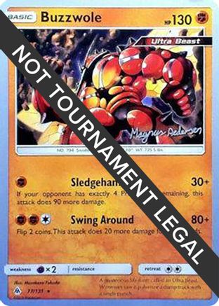 Buzzwole - 2018 (Magnus Pedersen) 077  World Championship Decks - Rare