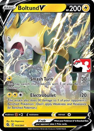 Boltund V 103  - Holofoil Prize Pack Series Cards - Ultra Rare