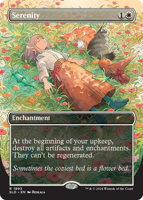 Serenity (SLD-1893) - Secret Lair Drop (Borderless) Foil