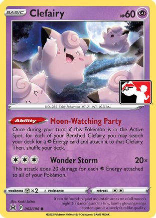 Clefairy 062/196  Prize Pack Series Cards - Common